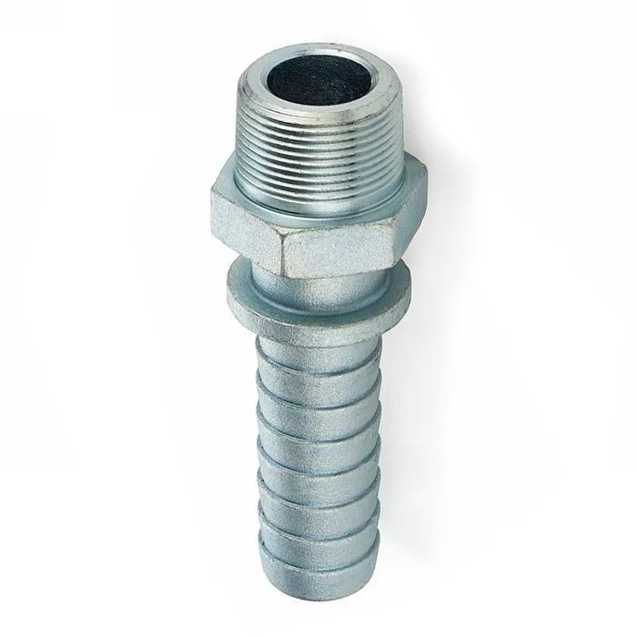 Ниппель (шток) для парового соединения "GEFEST", с хвостовиком, 2" NPT (оцинк. сталь), TLGFM2 (MS26)