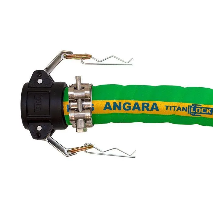 Химостойкий гофрированный рукав «ANGARA», нап.-всас., вн. диам. 76мм, -40C, 16bar, UHMWPE, TL076AN T