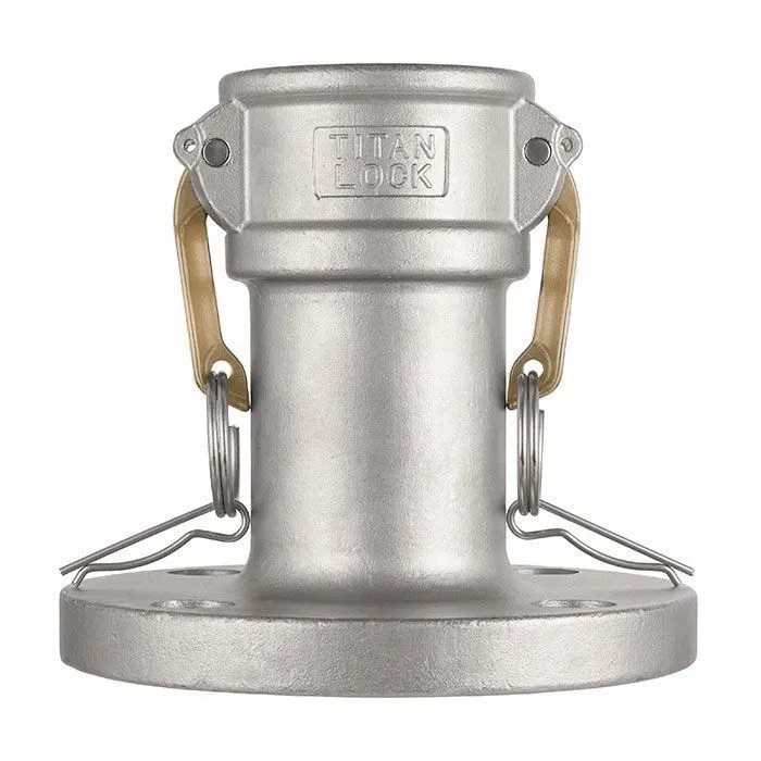 Камлок алюминиевый тип FC, розетка с фланцем 2", TL200FCAL TITAN LOCK