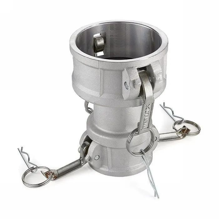 Камлок нержавеющий тип DD (переходник розетка 2" х розетка 3"), AISI316, TL2030DDSS TITAN LOCK