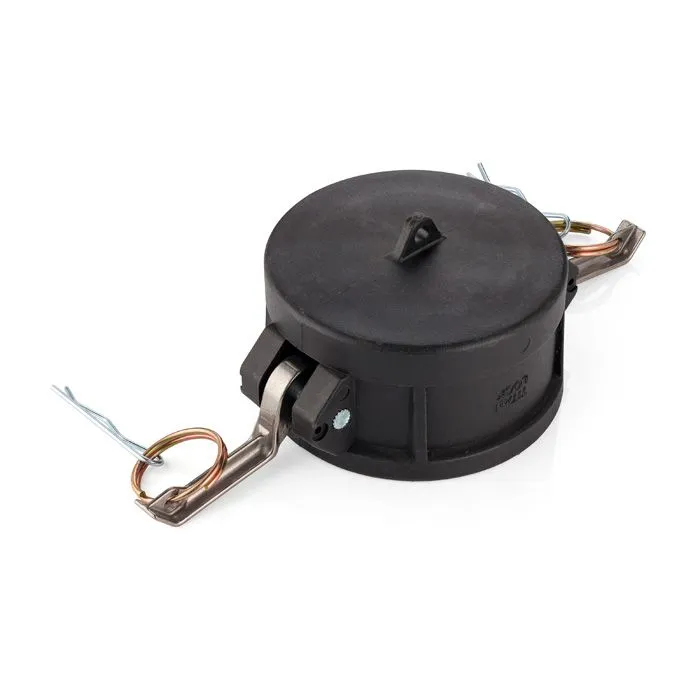 Камлок полипропиленовый тип DC, заглушка для ниппеля 4", TL400DCPP TITAN LOCK