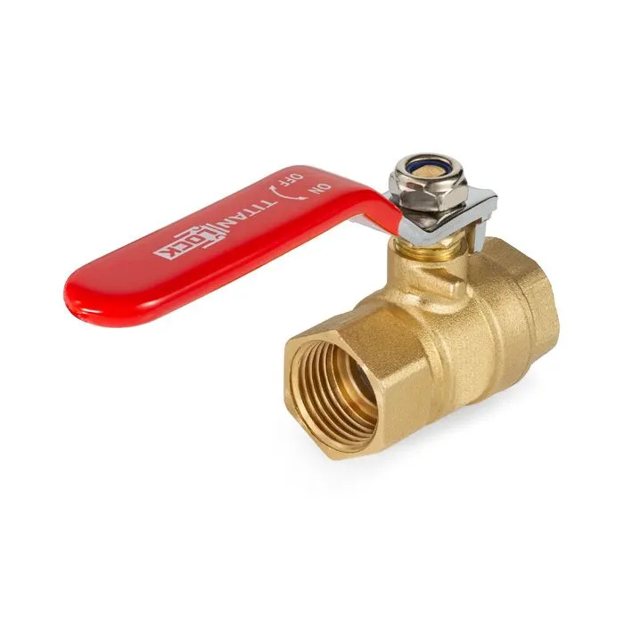 1,25in, шаровый кран, резьба BSP, латунь TL125BVBR TITAN LOCK