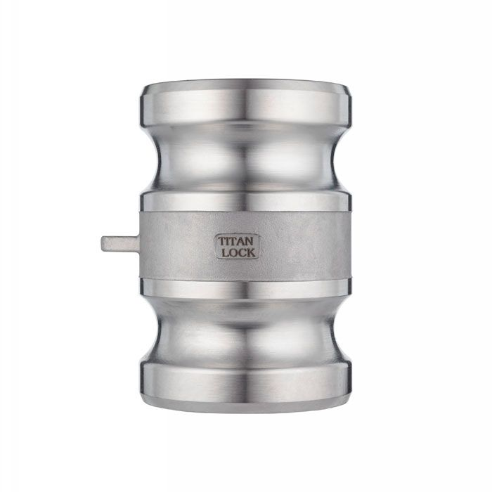 Камлок нержавеющий тип AA (переходник ниппель 6" х ниппель 6"), AISI316, TL600AASS TITAN LOCK