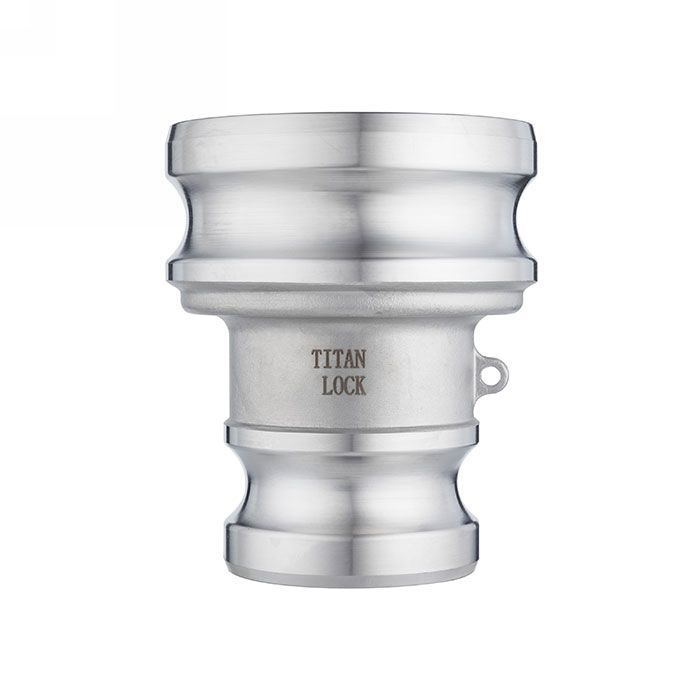 Камлок нержавеющий тип AA (переходник ниппель 1 1/2" х ниппель 2"), AISI316, TL1520AASS TITAN LOCK