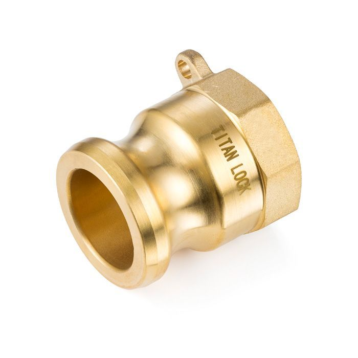 Камлок латунный тип A ниппель, внутр. резьба BSP 3/4", TL75ABR TITAN LOCK