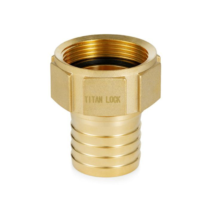 2,5in, штуцер с внутр. резьбой под рукав, латунь, TLSF65BR TITAN LOCK
