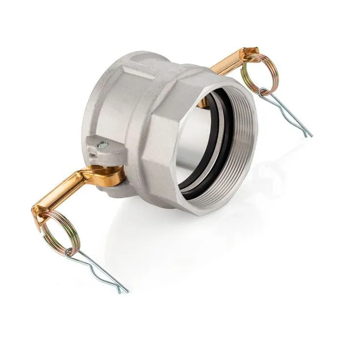 Камлок алюминиевый тип D розетка, внутр. резьба BSP 6", TL600DAL TITAN LOCK