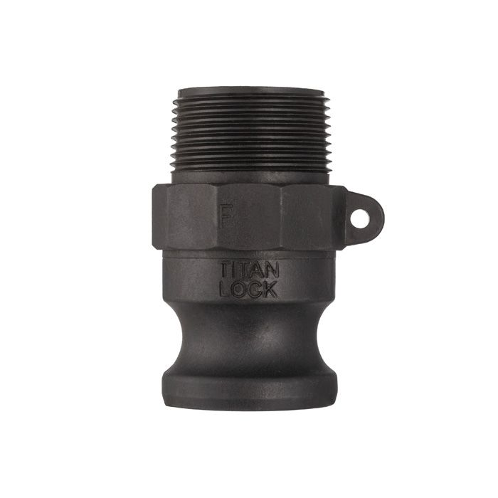 Камлок полипропиленовый тип F ниппель, наружная. резьба BSP 1 1/4", TL125FPP TITAN LOCK