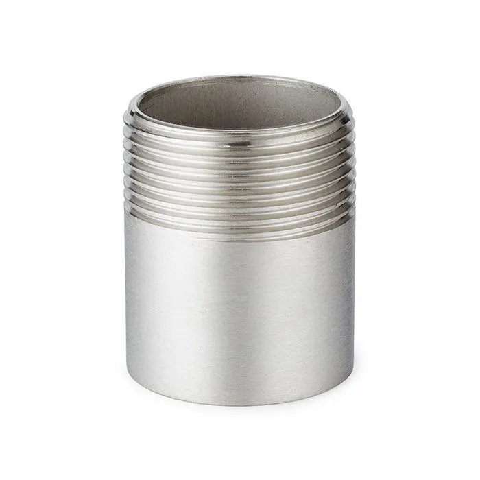 Ниппель приварной нержавеющий (полусгон), нар. резьба, DN6, TL6HRT TITAN LOCK