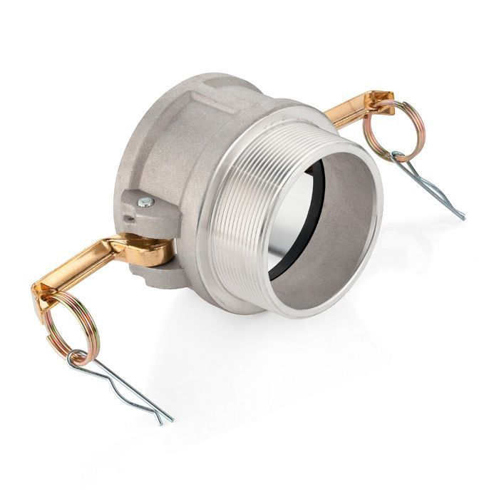 Камлок алюминиевый тип B серия "EcoLine" розетка, наруж. резьба BSP 3", TL300BAL-EL TITAN LOCK