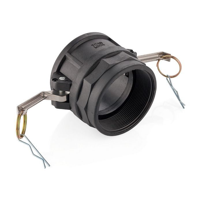 Камлок полипропиленовый тип D розетка, внутр. резьба BSP 3", TL300DPP TITAN LOCK