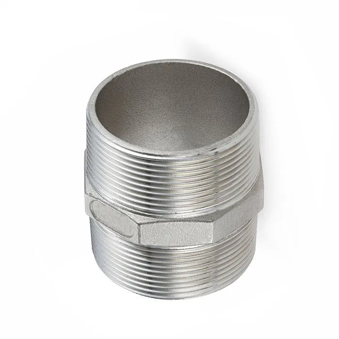 Шестигранный ниппель с наруж. резьбой BSP 1-1/4" с обеих сторон, сталь TL1.1/4HN TITAN LOCK