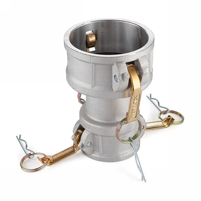 Камлок алюминиевый тип DD (переходник розетка 1" х розетка 1 1/2"), TL1015DDAL TITAN LOCK