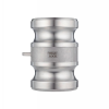Камлок нержавеющий тип AA (переходник ниппель 1 1/4" х ниппель 1 1/4"), AISI316, TL125AASS TITAN LOC