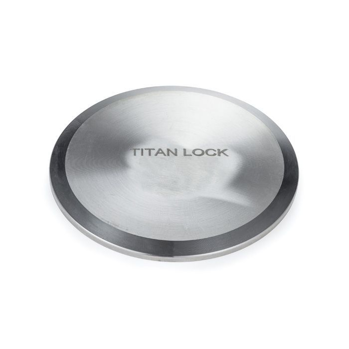 Заглушка Clamp DN10 нерж. 316, DIN TL10PCL TITAN LOCK