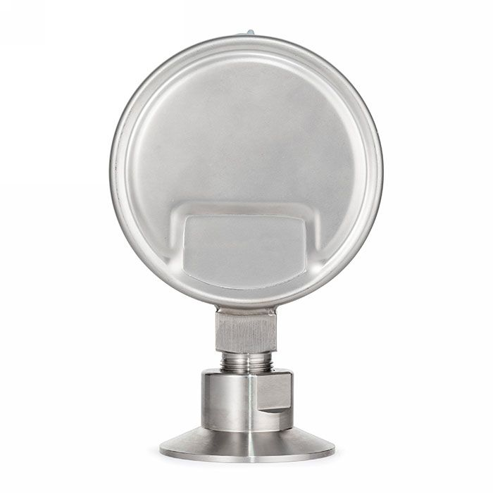 Манометр нержавеющий с мембранным разд.,10/0,2 Бар, Clamp DN50, корп. 100мм, TLSPG50/100CL TITAN LOC