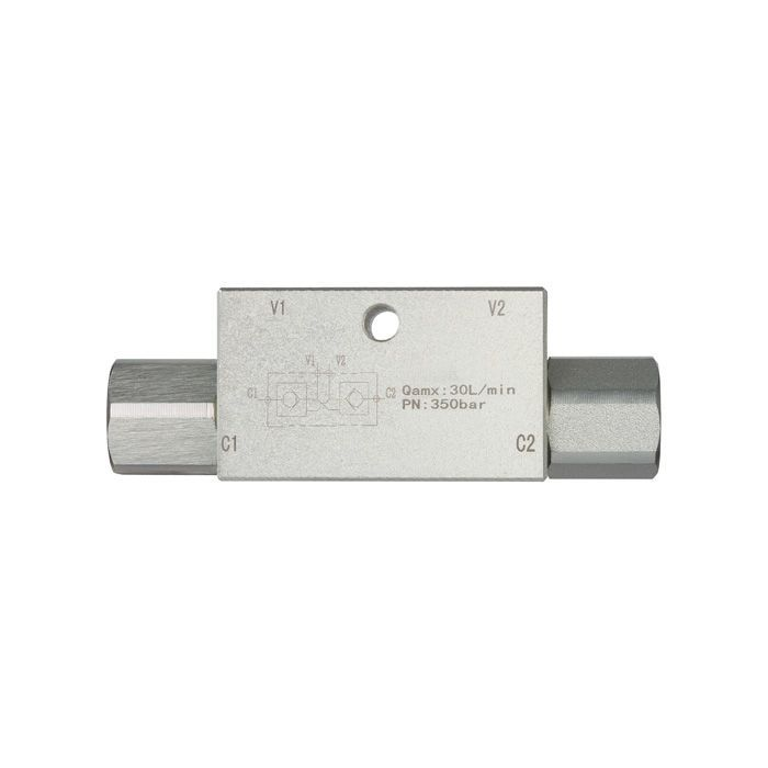 Гидрозамок двусторонний, 1/4", BP/BP, сталь, TLDHL1/4FF TITAN LOCK