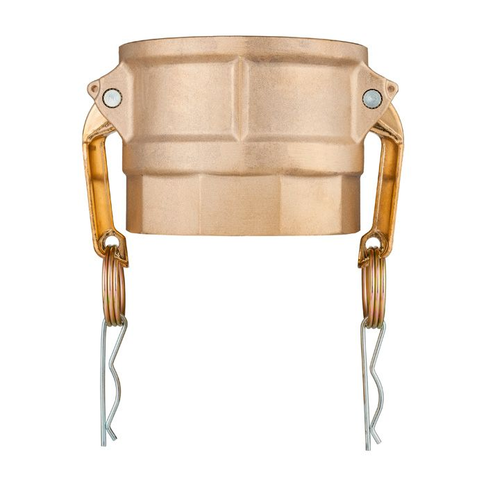 Камлок латунный тип D розетка, внутр. резьба BSP 3", TL300DBR TITAN LOCK