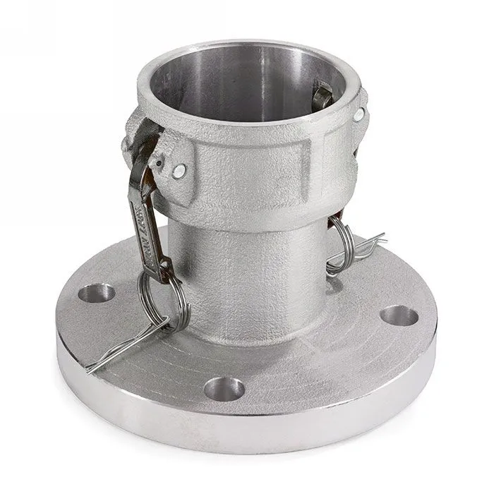 Камлок нержавеющий тип FC, розетка с фланцем 5", AISI316, TL500FCSS TITAN LOCK