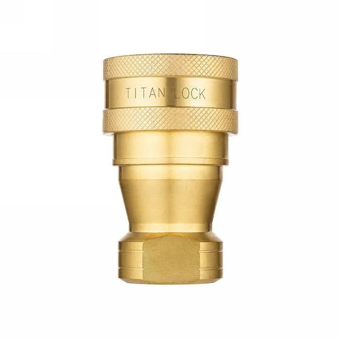 1in, БРС серия B, ISO 7241-B, розетка, латунь TL8BF-B TITAN LOCK