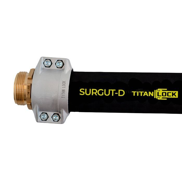 Маслобензостойкий напорный рукав "SURGUT-D", внутр.д. 50 мм., -25C, NBR, TL050SR-D TITAN LOCK