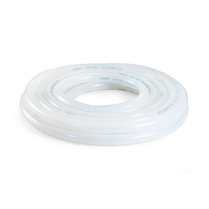 Шланг силиконовый пищевой "DOMBAY", напорный, вн.диам. 6мм, TL006DB TITAN LOCK