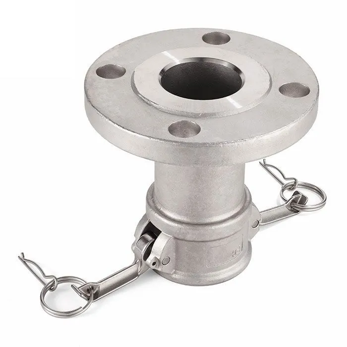 Камлок нержавеющий тип FC, розетка с фланцем 1 1/2", AISI316, TL150FCSS TITAN LOCK