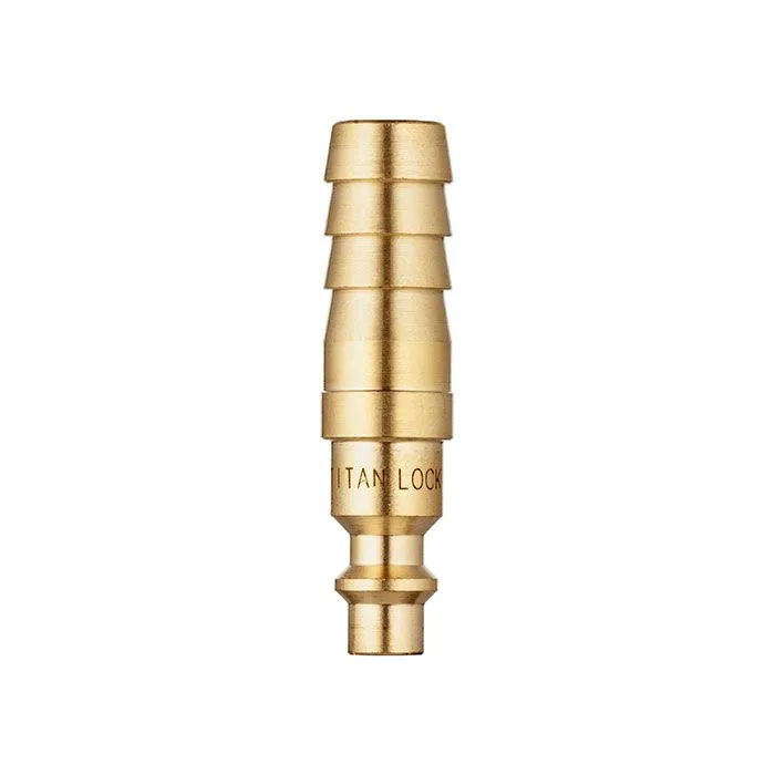 1/2in, БРС серия D, ISO 6150 B, ниппель, хвост под рукав, латунь TL4DMH-B TITAN LOCK