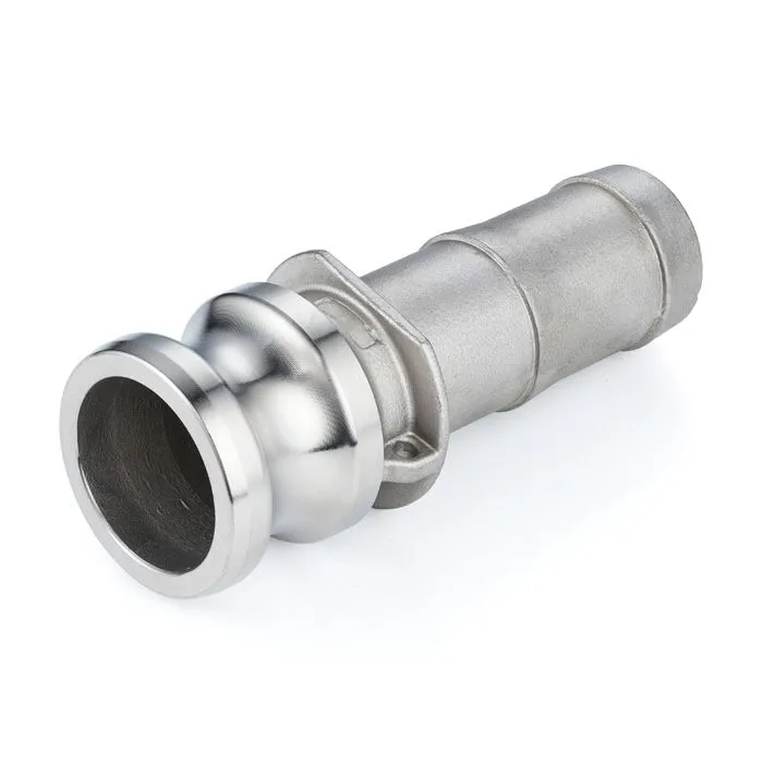 Камлок нержавеющий тип E, ниппель с хвостовиком 3/4", AISI304, TL75ESS TITAN LOCK