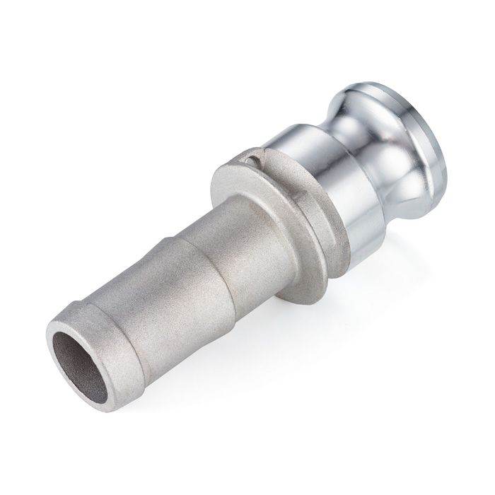 Камлок алюминиевый тип E серия "EcoLine", ниппель с хвостовиком 2", TL200EAL-EL TITAN LOCK