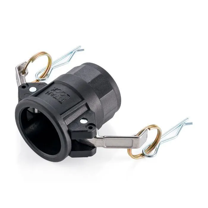 Камлок полипропиленовый тип D розетка, внутр. резьба BSP 1/2", TL50DPP TITAN LOCK