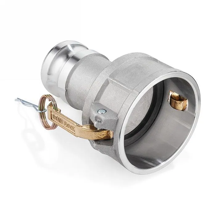 Камлок алюминиевый тип DА (переходник розетка 4" х ниппель 2"), TL4020DAAL TITAN LOCK