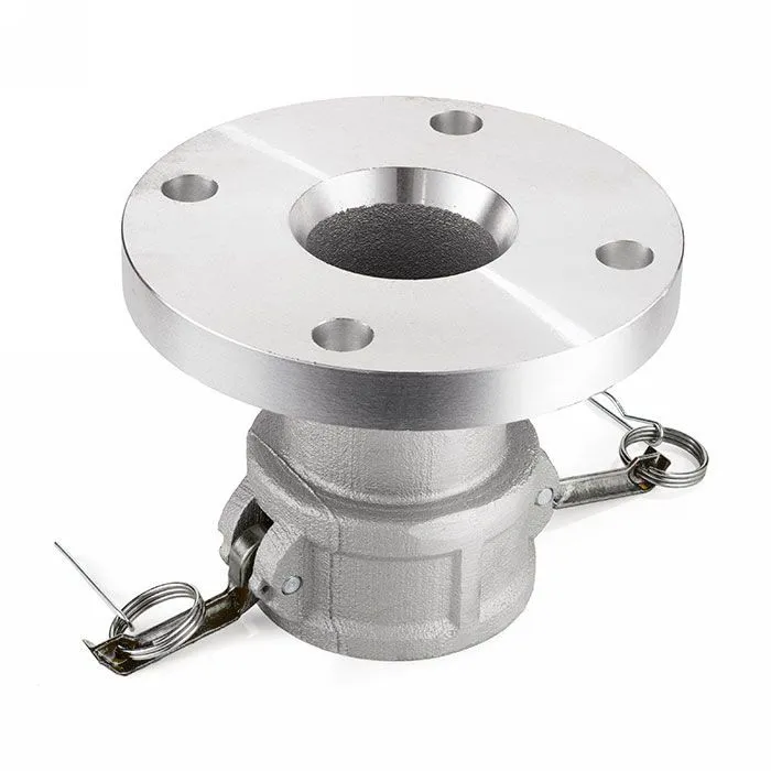 Камлок нержавеющий тип FC, розетка с фланцем 6", AISI316, TL600FCSS TITAN LOCK