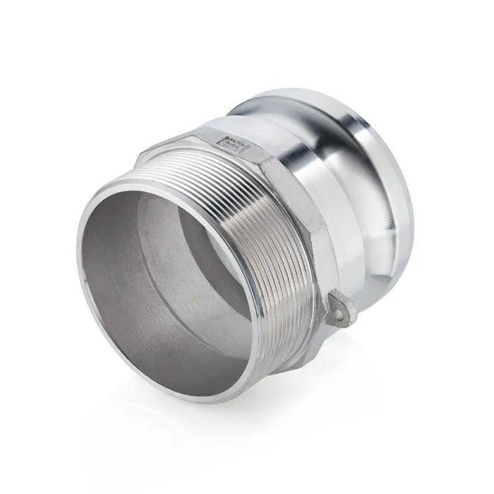 Камлок нержавеющий тип F серия "EcoLine" ниппель, наруж. резьба BSP 4", AISI304, TL400FSS-EL TITAN L