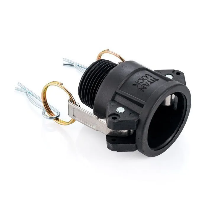 Камлок полипропиленовый тип B розетка, наруж. резьба BSP 3/4", TL75BPP TITAN LOCK