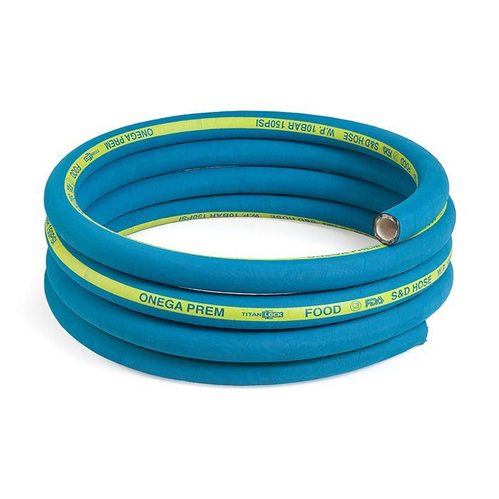 Пищевой рукав для жирных продуктов «ONEGA-PREM », нап/всас., вн. диам. 102мм, 10bar, NBR, TL100ON-PR