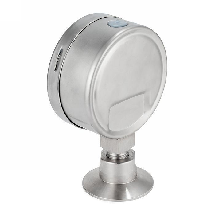 Манометр нержавеющий с мембранным разд.,10/0,2 Бар, Clamp DN40, корп. 100мм, TLSPG40/100CL TITAN LOC