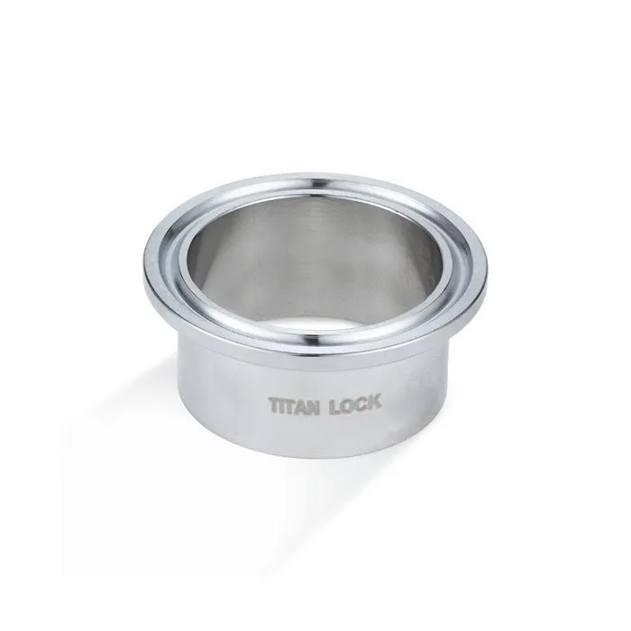 Штуцер CLAMP под приварку DN25 нерж. 316, DIN TL25CLW TITAN LOCK