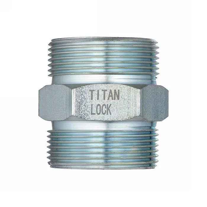 Ниппель стыковочный для парового соединения "GEFEST", НР/НР, 1.1/4" Wing nut (оцинк. сталь), TLGFDS1