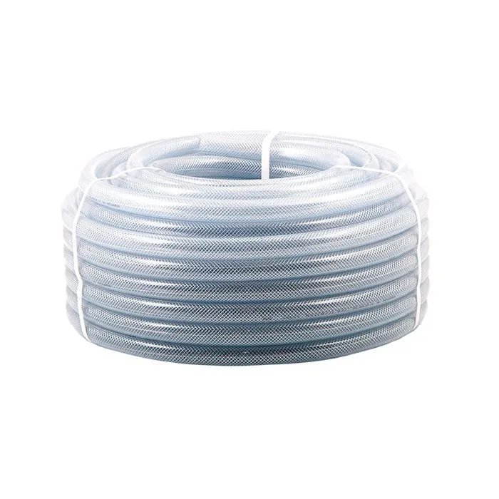 Пищевой напорный прозрачный ПВХ рукав "NEVA", -15+65 С, premium, внутр.диам.25 мм TL025NV TITAN LOCK