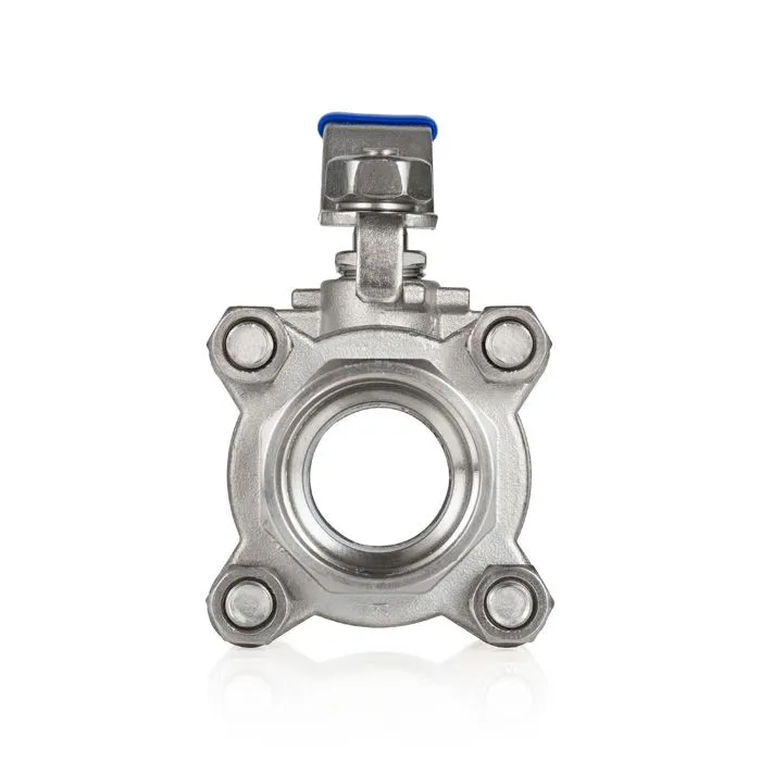 2,5in, Трехсоставной шаровый кран из нержавеющей стали (AISI 304) типа "резьба-резьба", TL250TPBVSS 