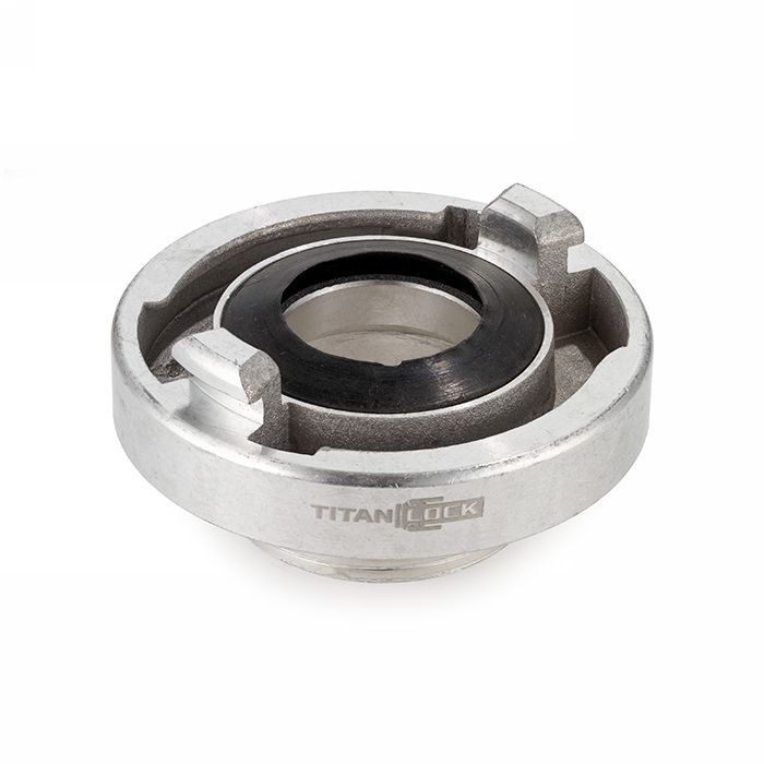 Cоединение типа Storz с наруж. резьбой, 3", KA=89, алюминий, TLSTORZ89M3 TITAN LOCK