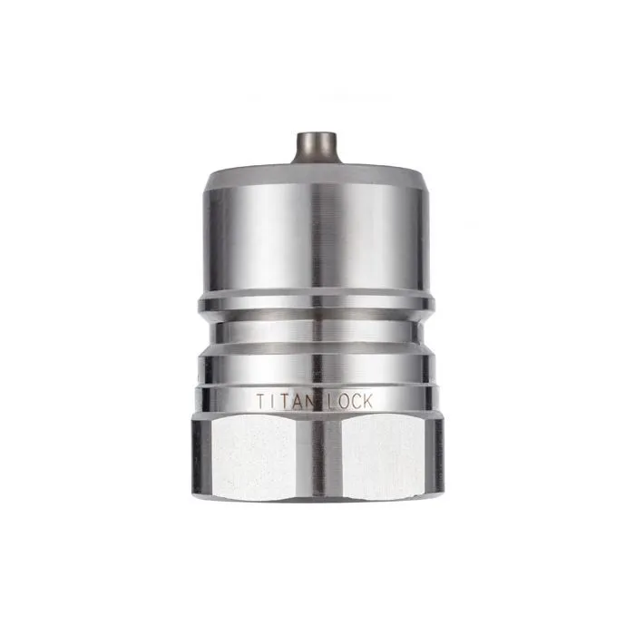 1/2in, БРС серия А, ISO 7241-A, ниппель, оцинк. сталь, резьба NPT, TL4AMN TITAN LOCK