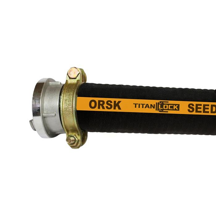 Гофрированный рукав для зерна и сыпучих абразивных продуктов "ORSK" вн.диам. 51 мм., TL050OS TITAN L