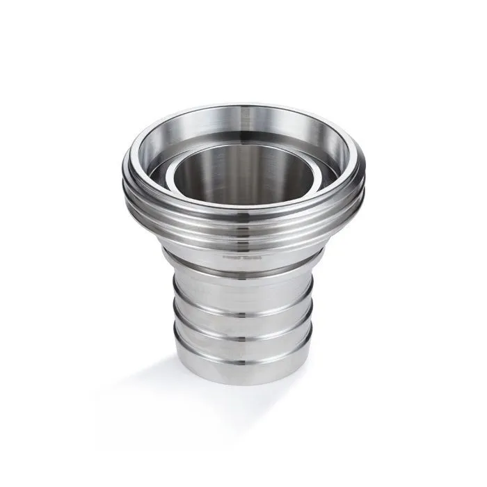 Резьбовой штуцер под рукав DIN 11851 DN20 нерж. 316 TL20THRSS TITAN LOCK