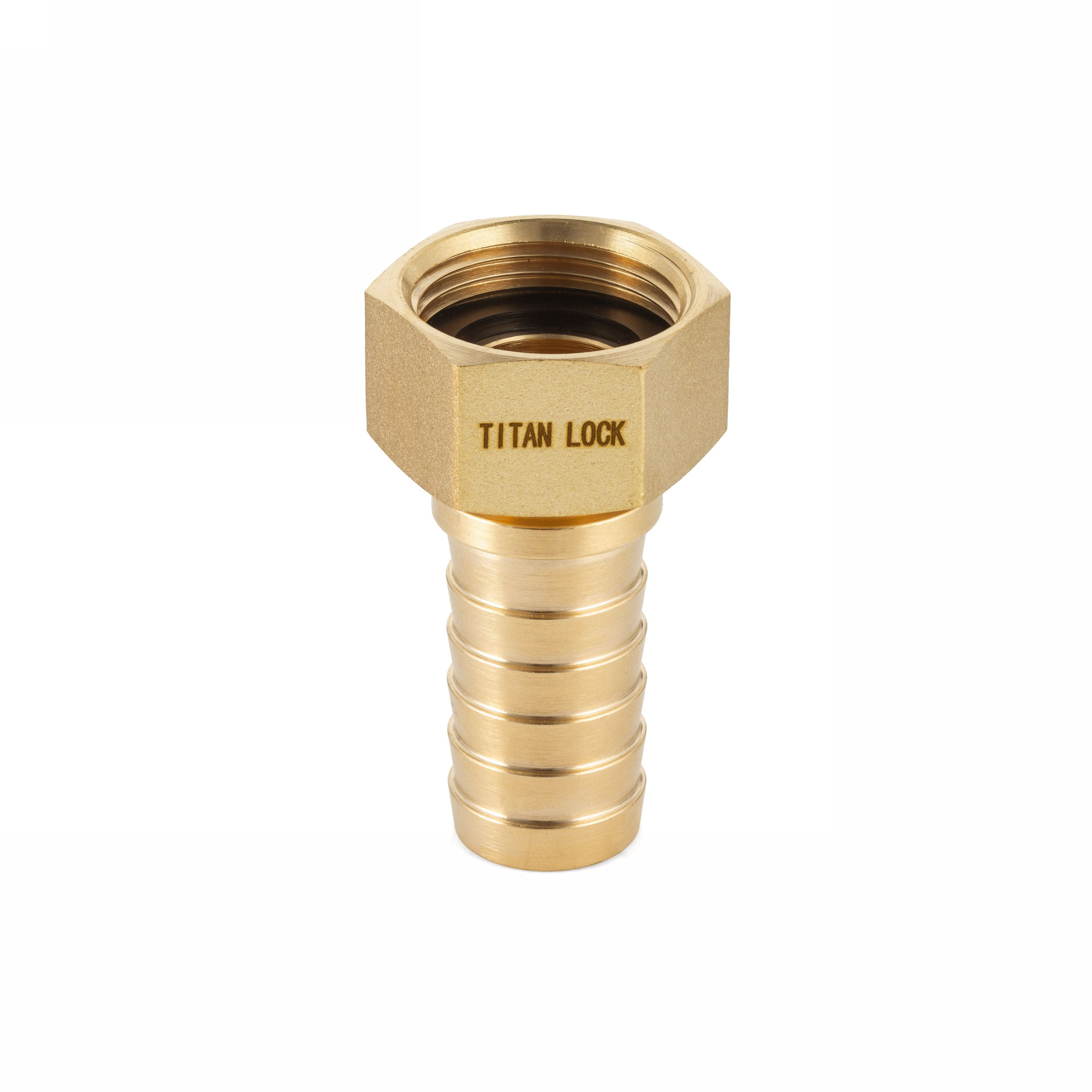 Штуцер для пара  DIN 2826, с концом под рукав, латунь, вн.резьба, 2" TLSTDIN-F2 TITAN LOCK