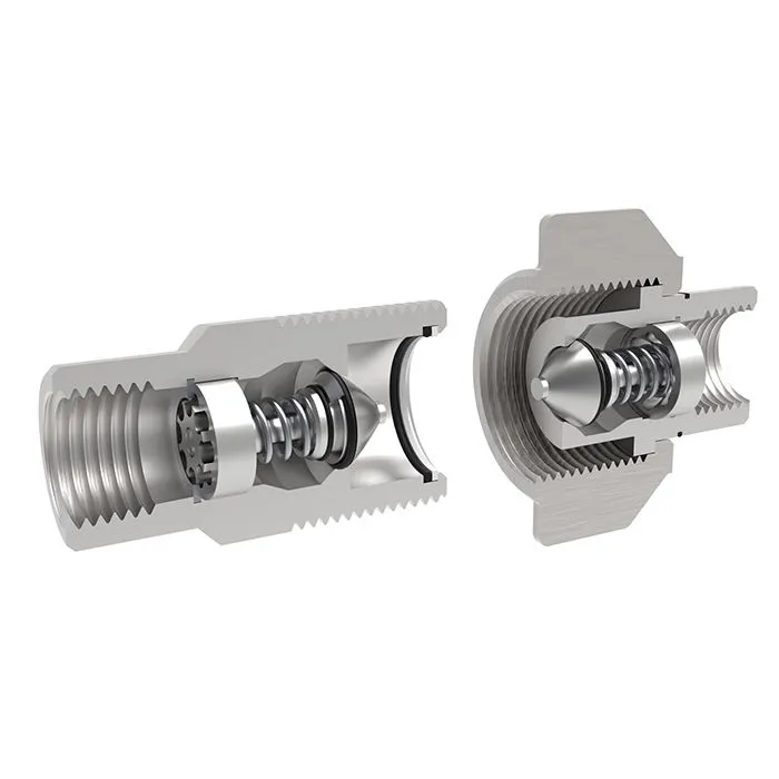 1in, БРС серия G (WS) резьбовая, ниппель, нерж.сталь 304 TL8GMS TITAN LOCK