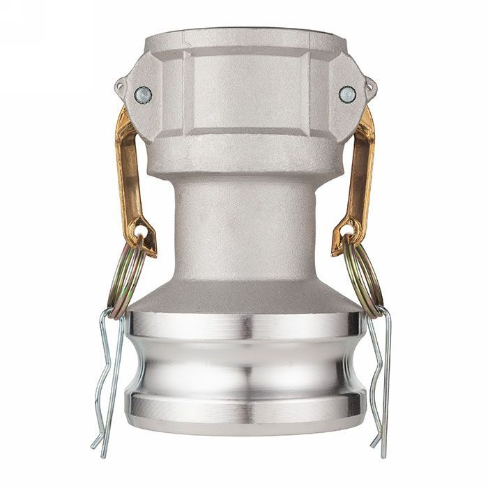 Камлок алюминиевый тип DА (переходник розетка 1 1/2" х ниппель 2"), TL1520DAAL TITAN LOCK