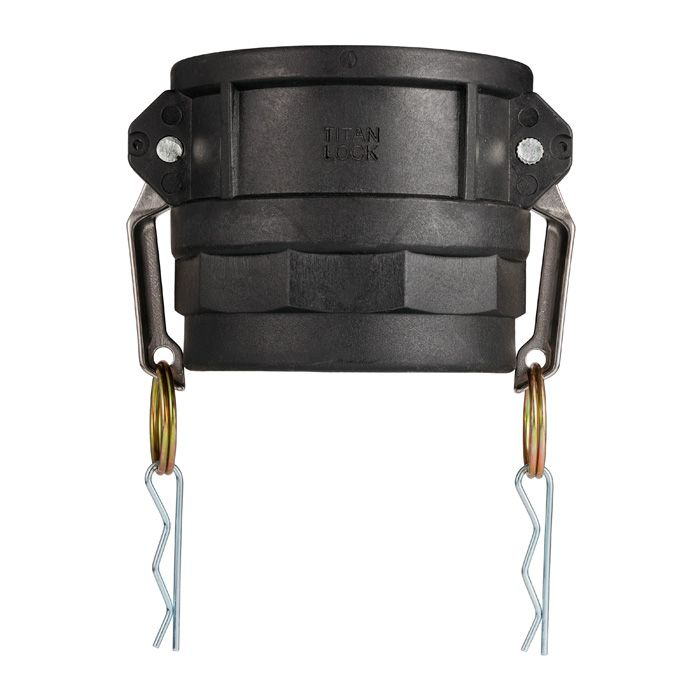 Камлок полипропиленовый тип D розетка, внутр. резьба BSP 3", TL300DPP TITAN LOCK