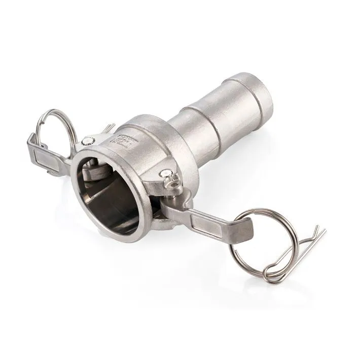 Камлок нержавеющий тип С, розетка с хвостовиком 1 1/4", TL125CSS TITAN LOCK